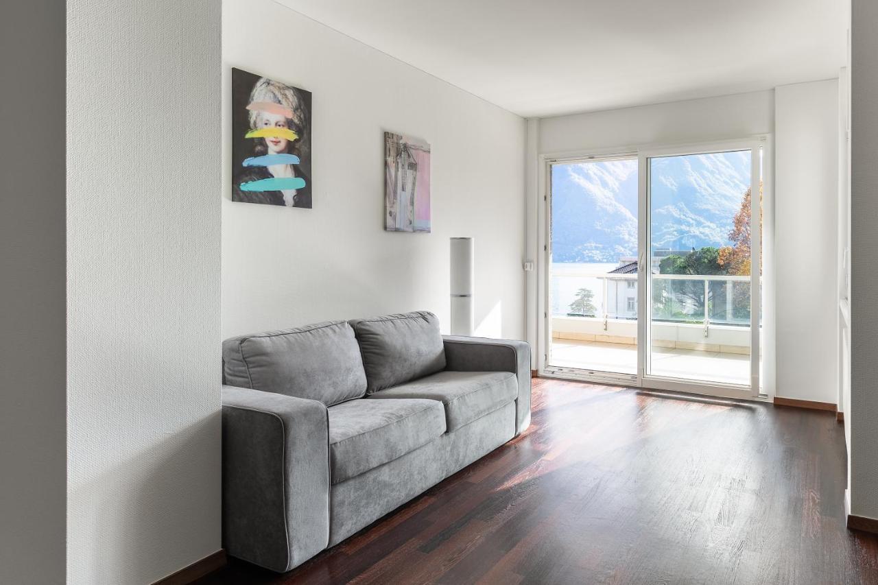 Maraini 15 By Quokka 360 - Bright Flat With Lake View Lugano Exteriör bild
