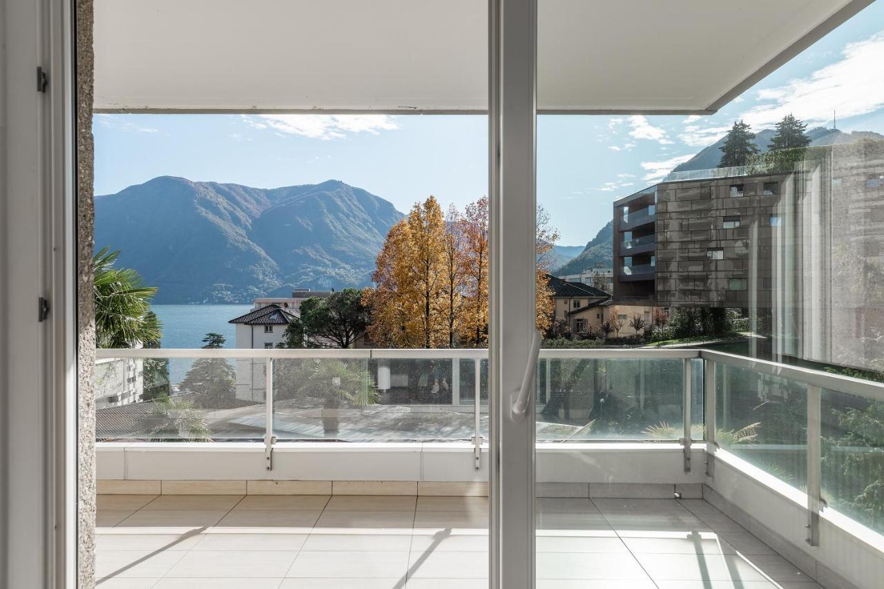 Maraini 15 By Quokka 360 - Bright Flat With Lake View Lugano Exteriör bild